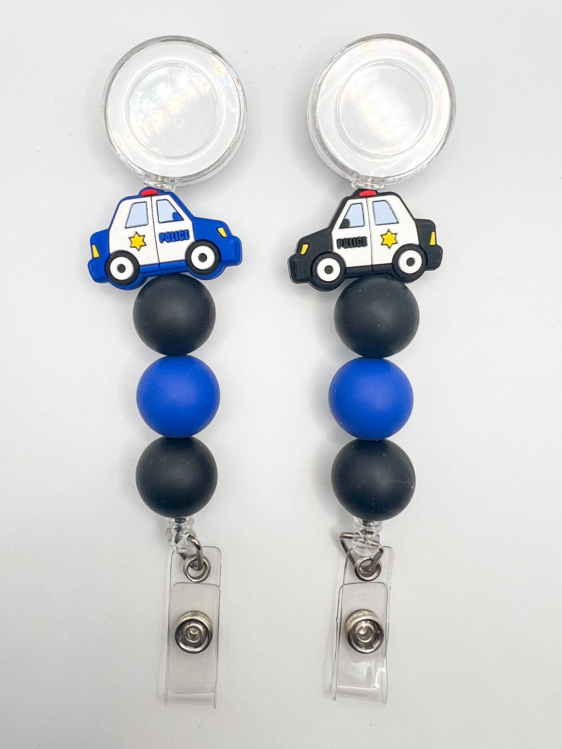 Police Car Badge Reel – Ellie & Co Designs
