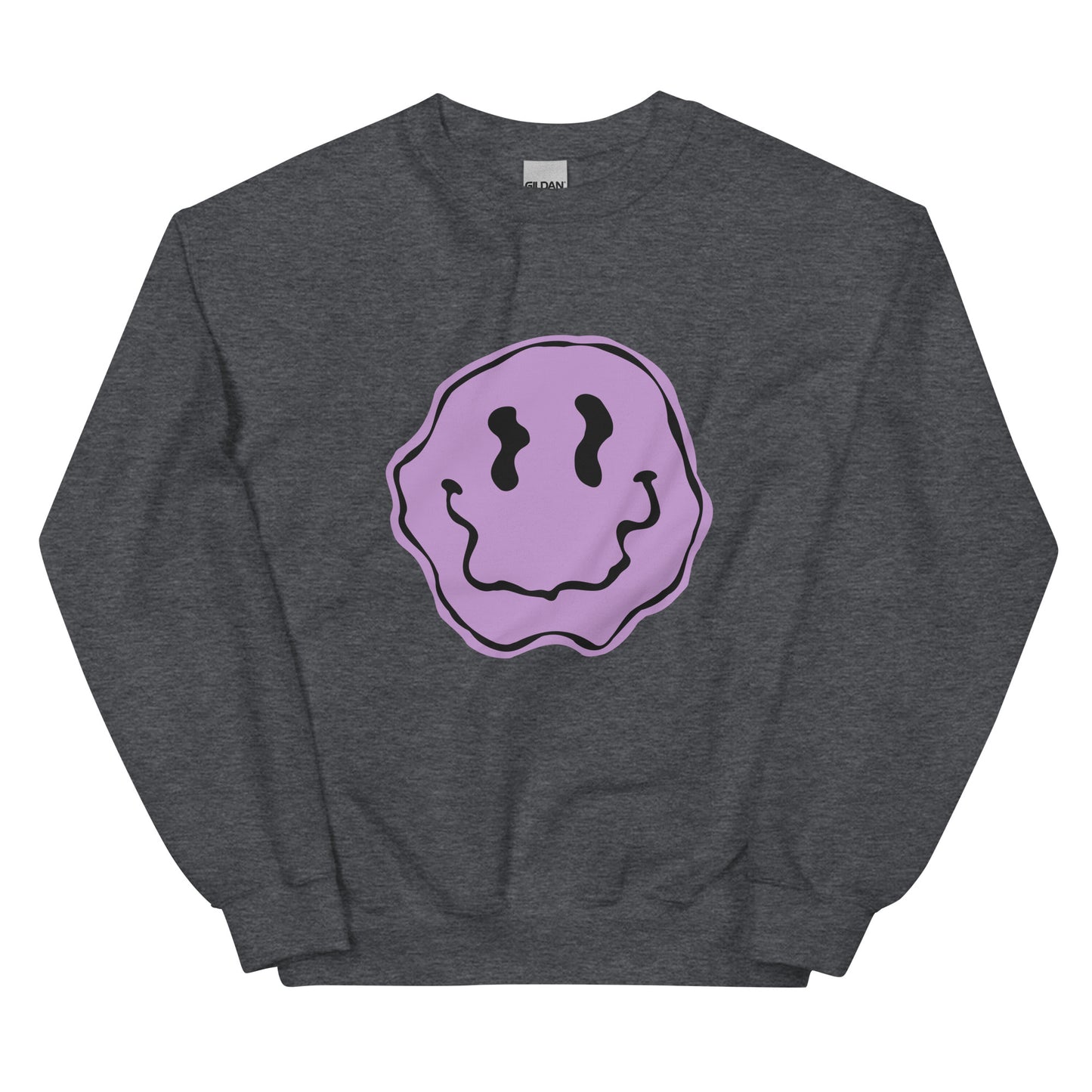 Purple Smiley Sweatshirt