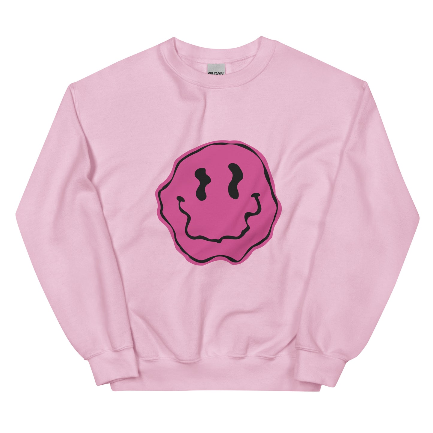 Pink Smiley Sweatshirt